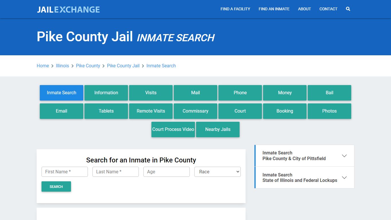 Pike County Jail, IL Inmate Search: Roster & Mugshots